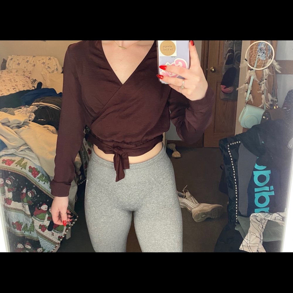 H&M divided blouse